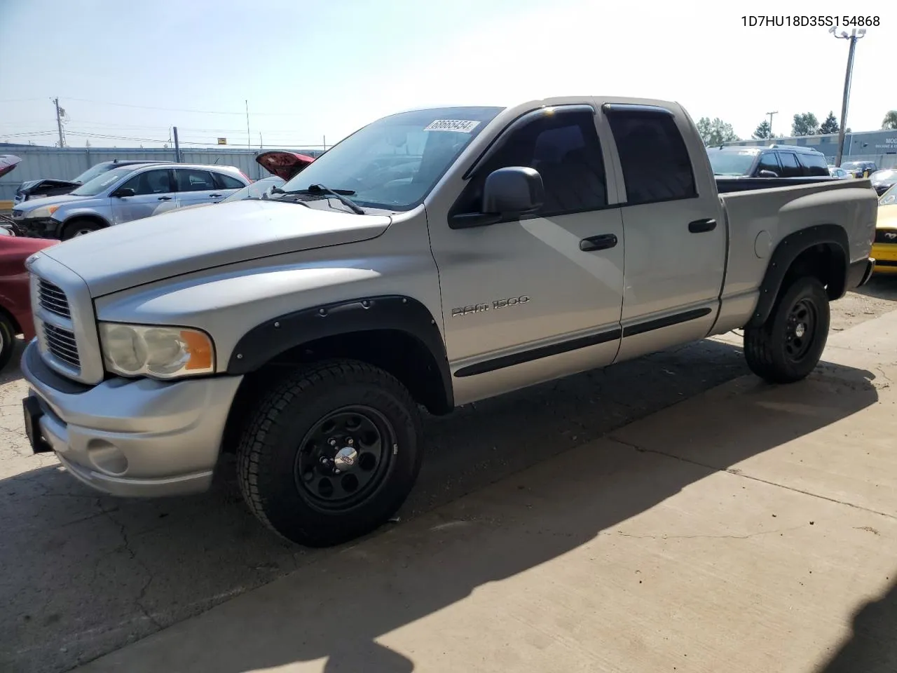 2005 Dodge Ram 1500 St VIN: 1D7HU18D35S154868 Lot: 68665454