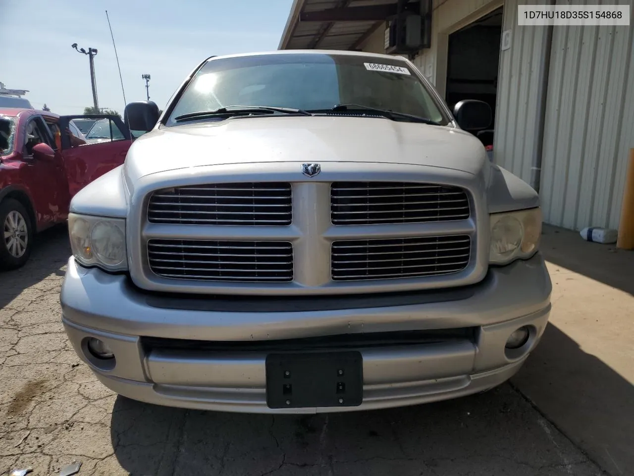 2005 Dodge Ram 1500 St VIN: 1D7HU18D35S154868 Lot: 68665454