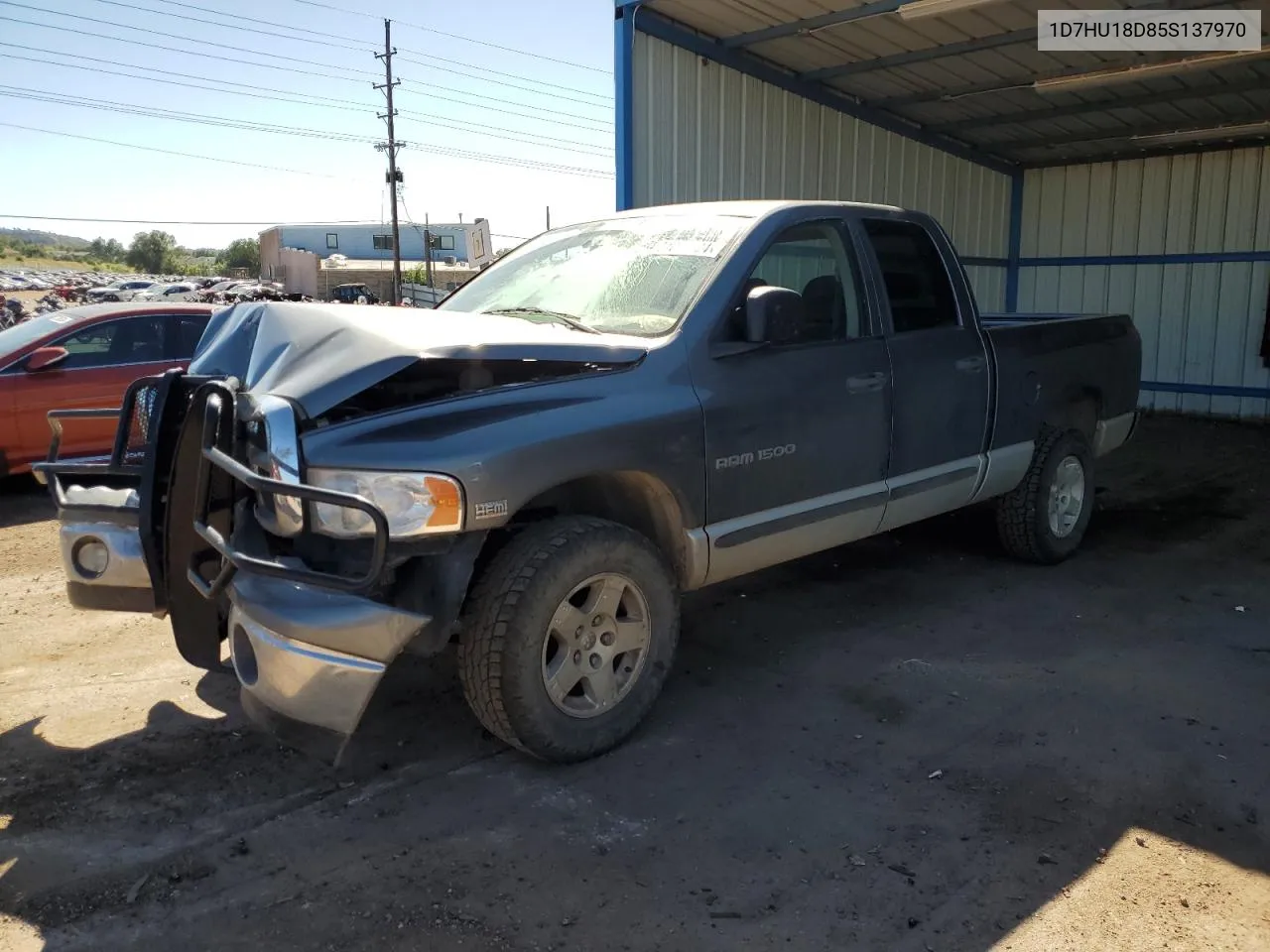 2005 Dodge Ram 1500 St VIN: 1D7HU18D85S137970 Lot: 71078804