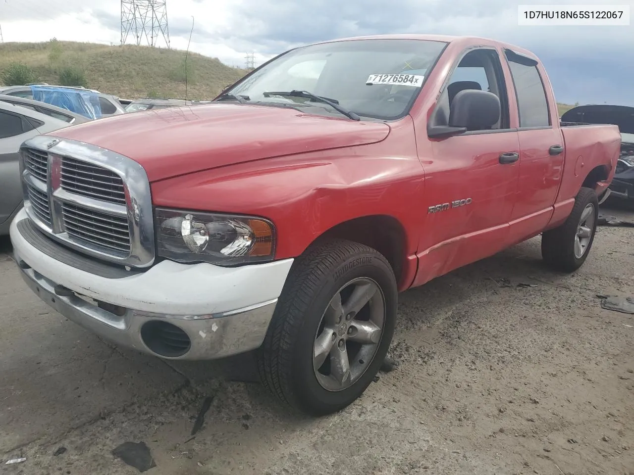 2005 Dodge Ram 1500 St VIN: 1D7HU18N65S122067 Lot: 71276584