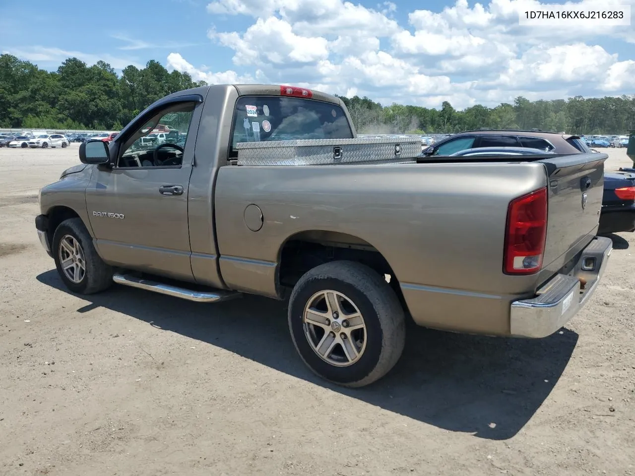 2006 Dodge Ram 1500 St VIN: 1D7HA16KX6J216283 Lot: 58496534