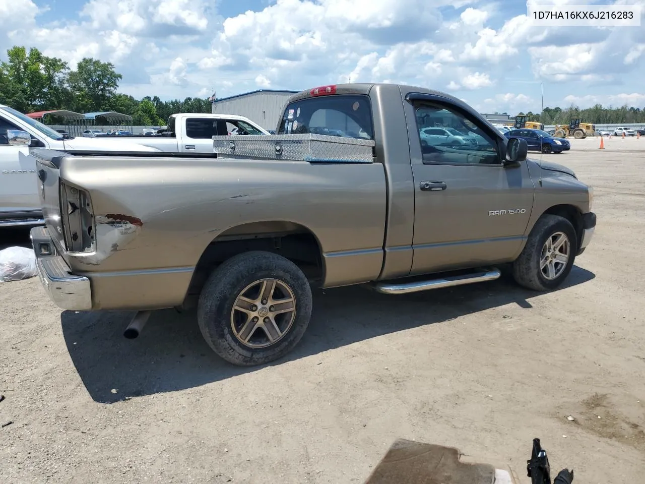 2006 Dodge Ram 1500 St VIN: 1D7HA16KX6J216283 Lot: 58496534