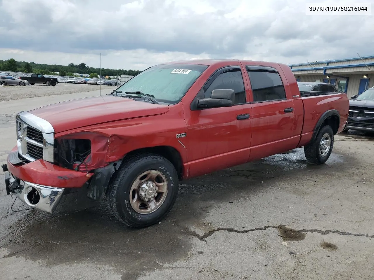 2006 Dodge Ram 1500 VIN: 3D7KR19D76G216044 Lot: 64041894