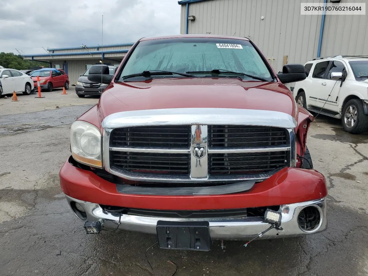 2006 Dodge Ram 1500 VIN: 3D7KR19D76G216044 Lot: 64041894