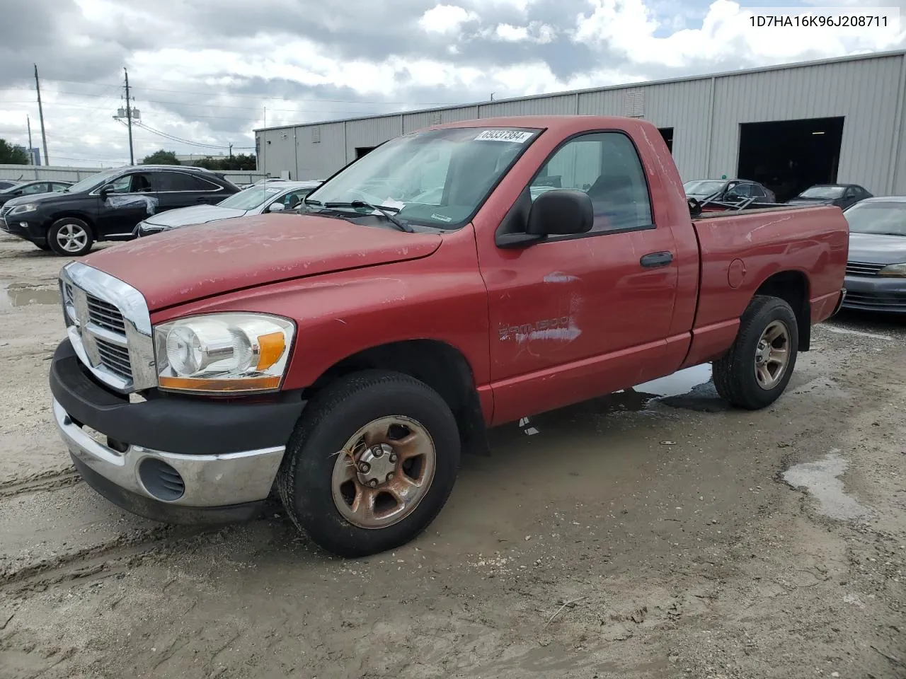 1D7HA16K96J208711 2006 Dodge Ram 1500 St