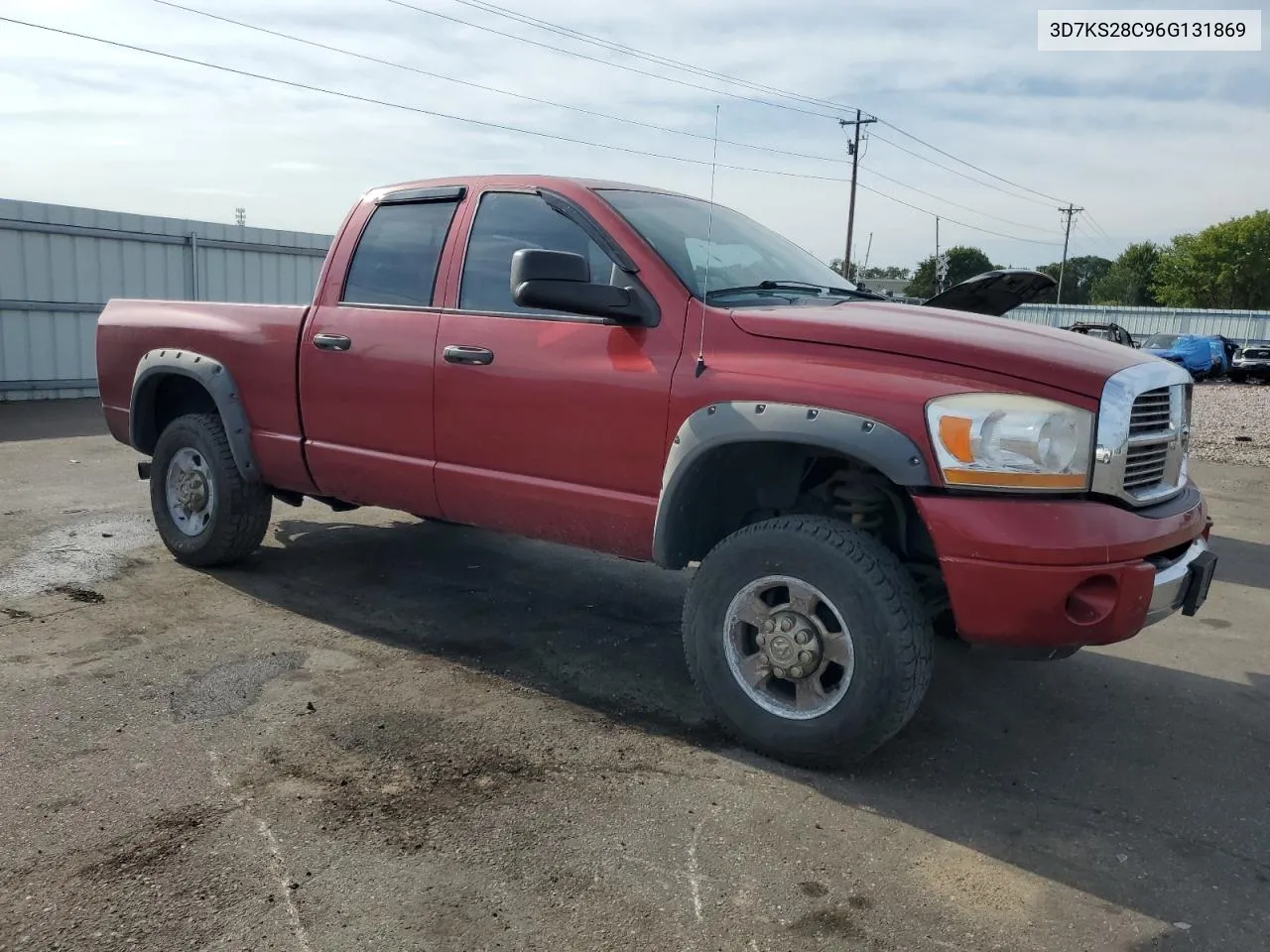 2006 Dodge Ram 2500 St VIN: 3D7KS28C96G131869 Lot: 71407804