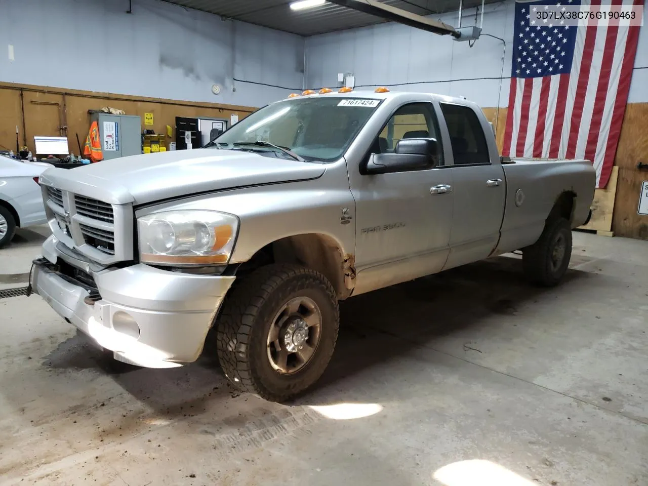 2006 Dodge Ram 3500 St VIN: 3D7LX38C76G190463 Lot: 71617424