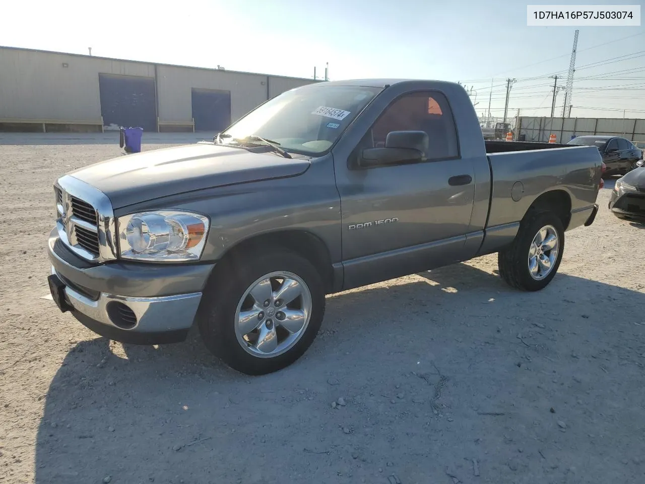 2007 Dodge Ram 1500 St VIN: 1D7HA16P57J503074 Lot: 59164574