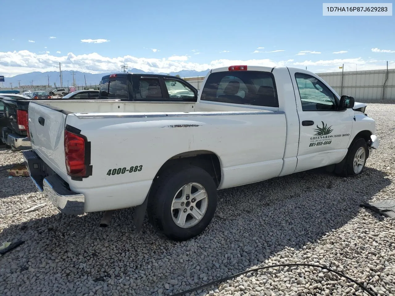 2007 Dodge Ram 1500 St VIN: 1D7HA16P87J629283 Lot: 68582824