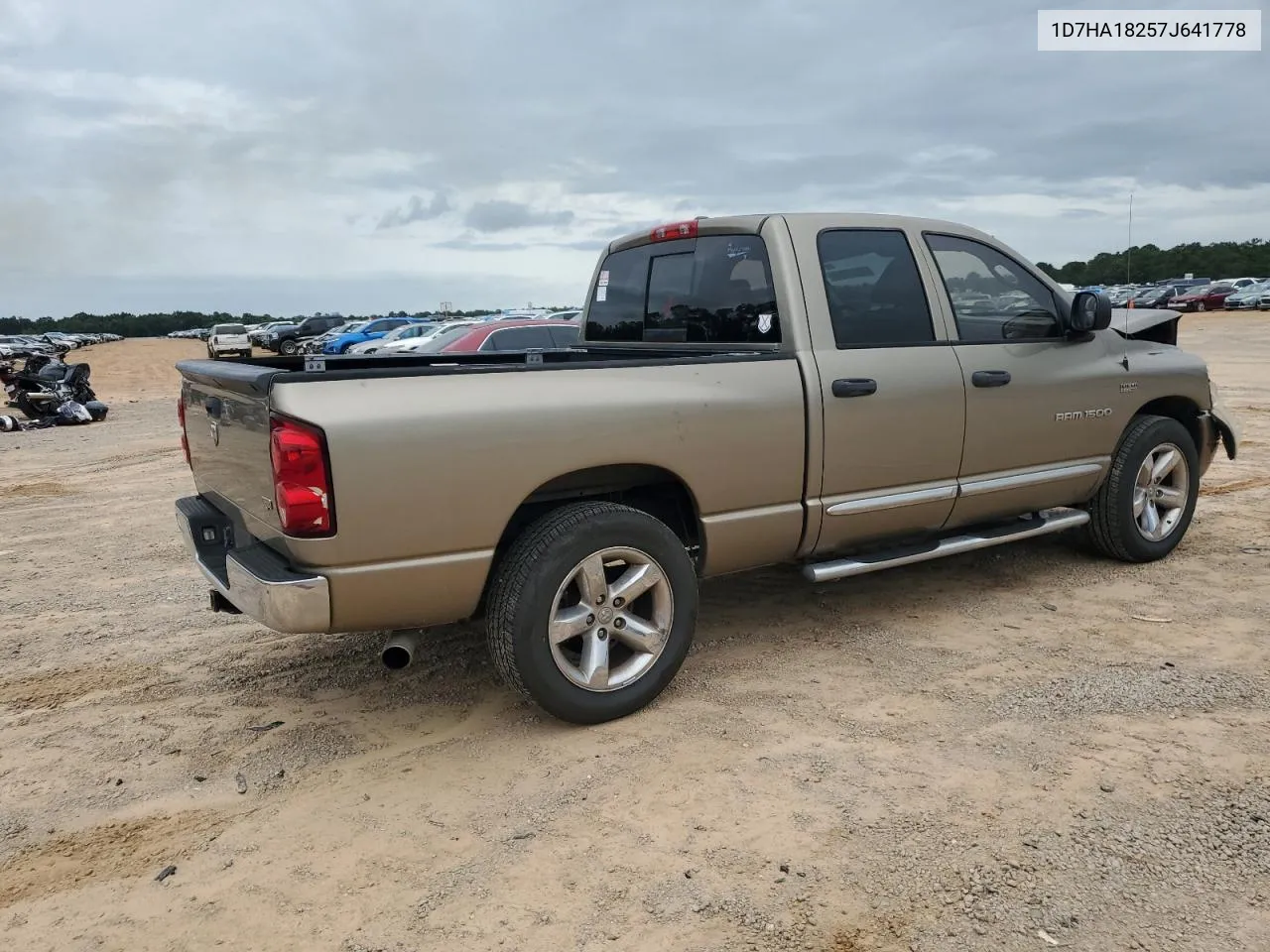 2007 Dodge Ram 1500 St VIN: 1D7HA18257J641778 Lot: 70725044