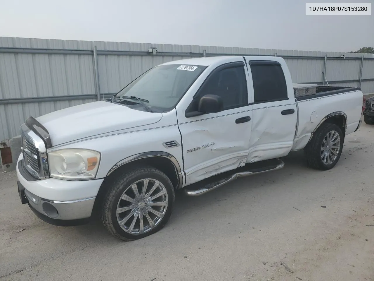 2007 Dodge Ram 1500 St VIN: 1D7HA18P07S153280 Lot: 70797764