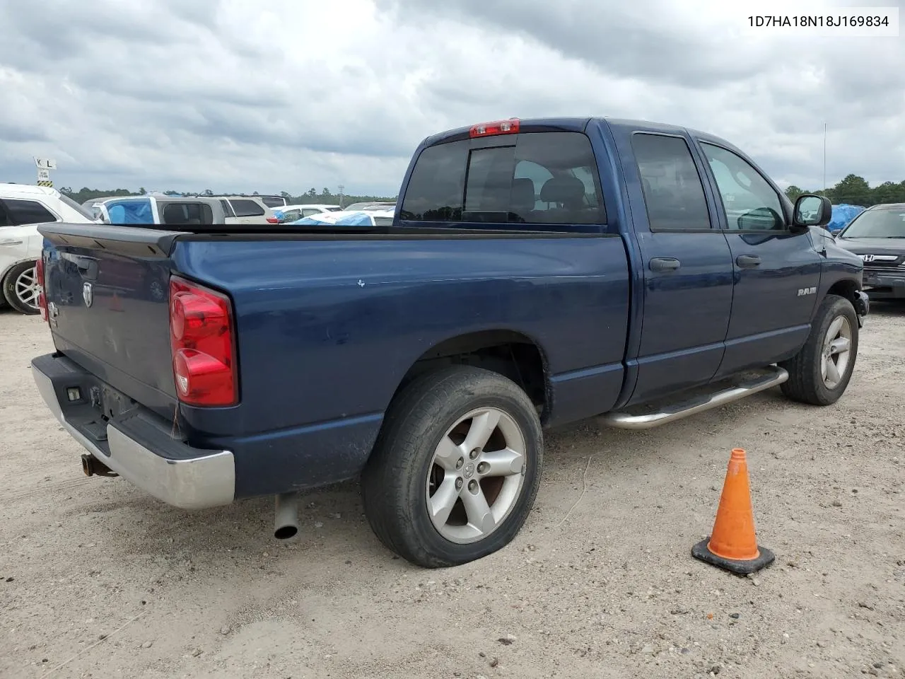 2008 Dodge Ram 1500 St VIN: 1D7HA18N18J169834 Lot: 70224694