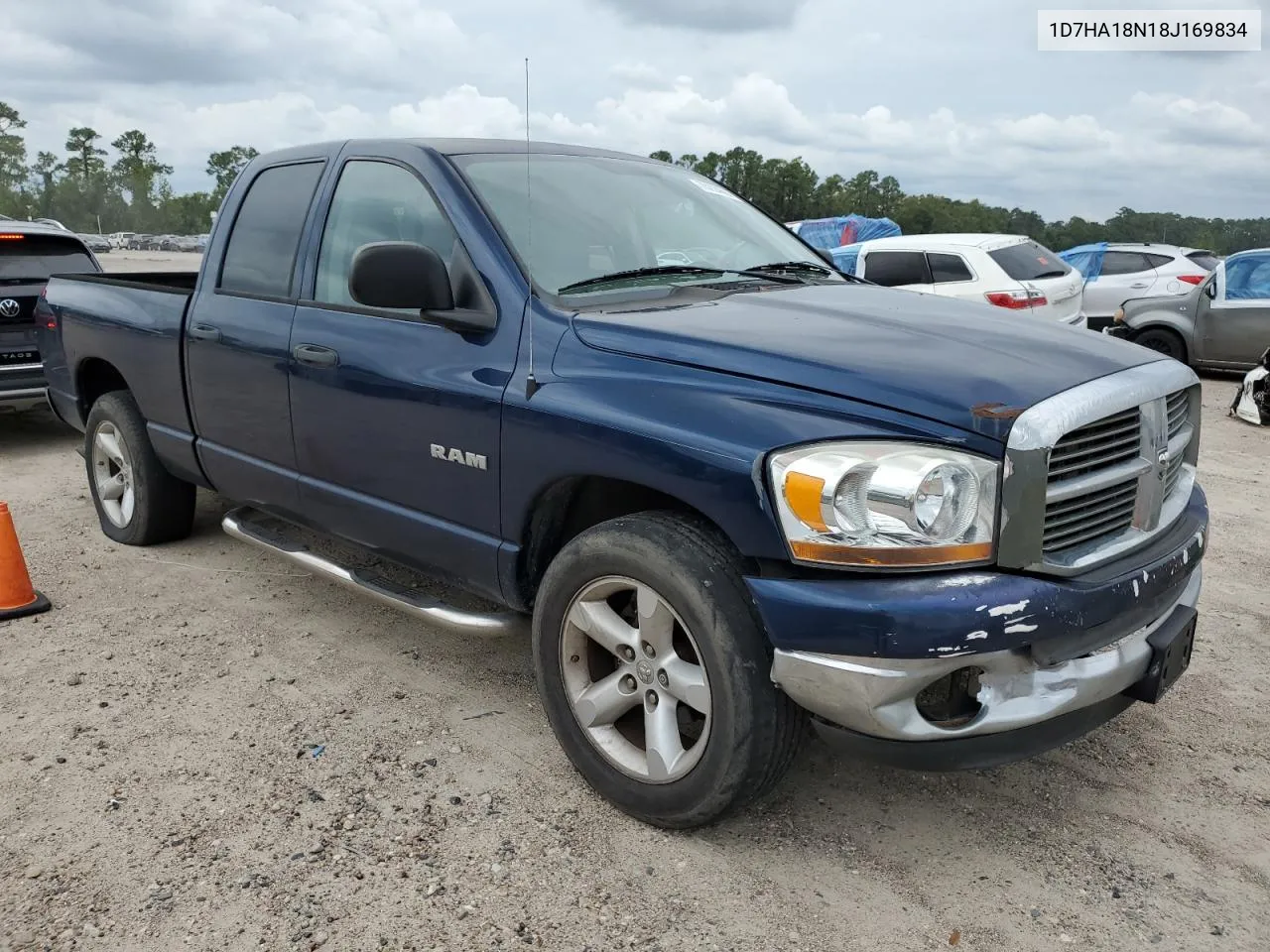 2008 Dodge Ram 1500 St VIN: 1D7HA18N18J169834 Lot: 70224694