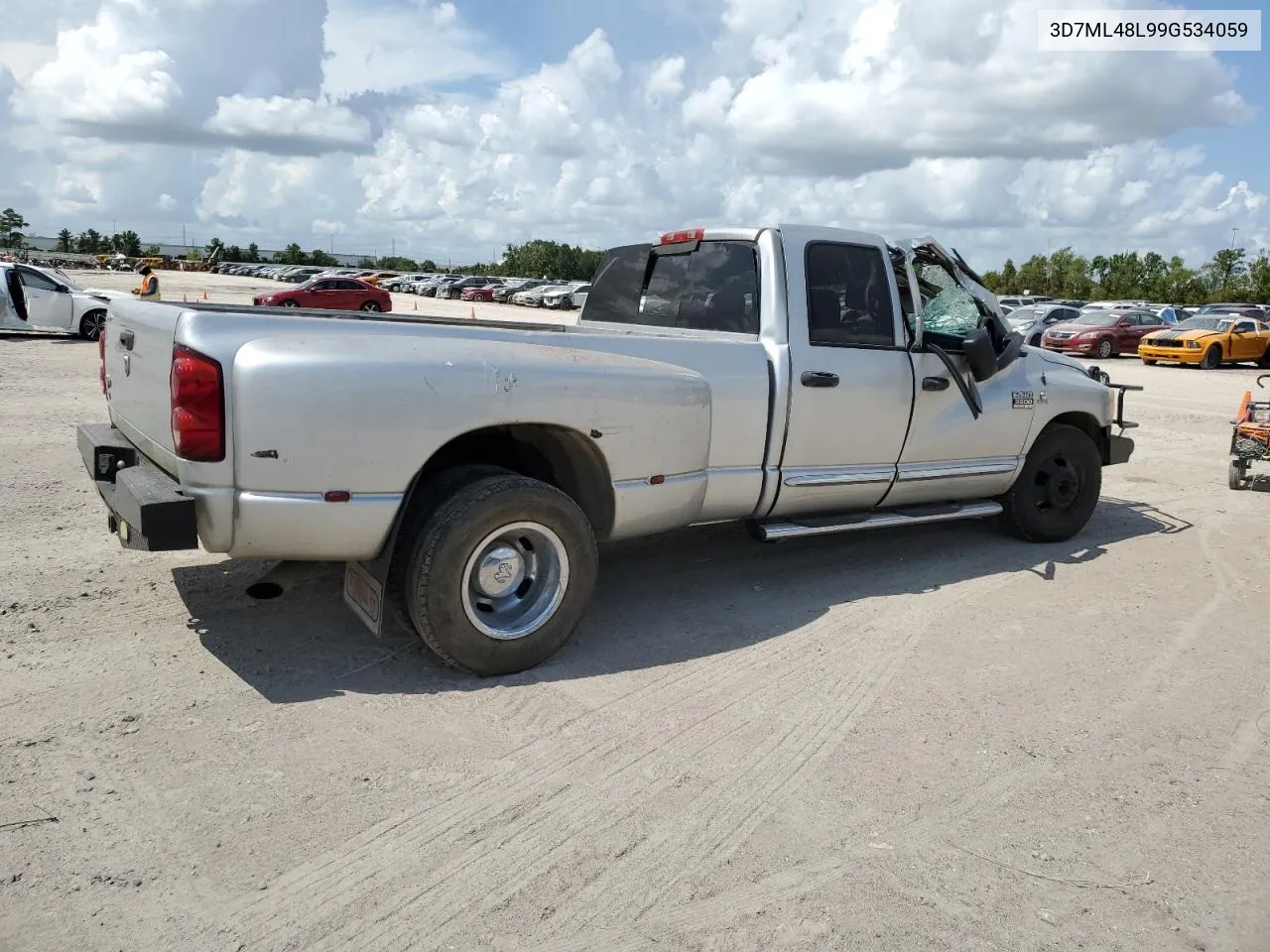 2009 Dodge Ram 3500 VIN: 3D7ML48L99G534059 Lot: 64122004