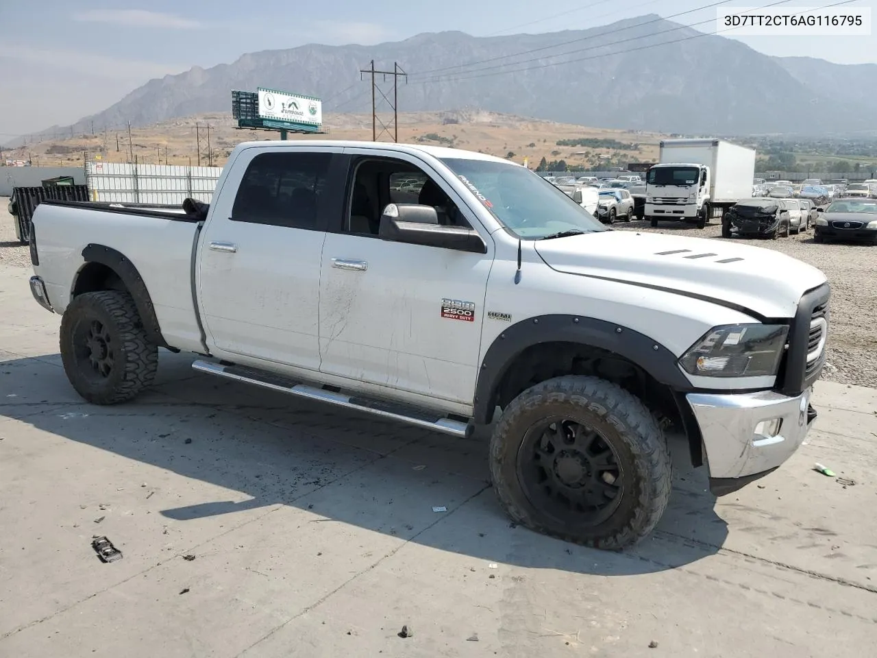 2010 Dodge Ram 2500 VIN: 3D7TT2CT6AG116795 Lot: 64072454