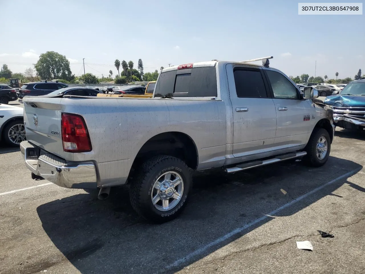 2011 Dodge Ram 2500 VIN: 3D7UT2CL3BG547908 Lot: 70767394