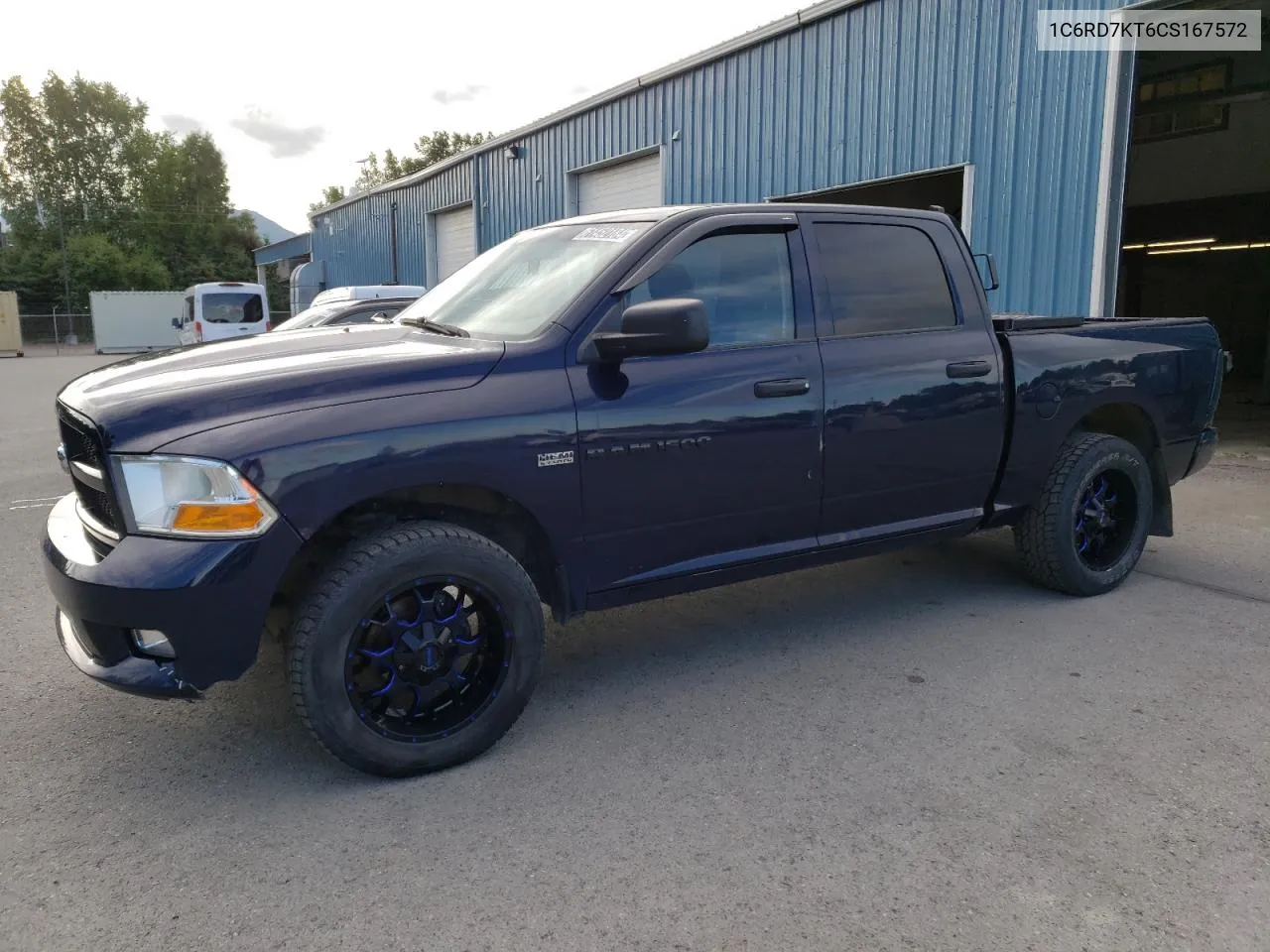 1C6RD7KT6CS167572 2012 Dodge Ram 1500 St