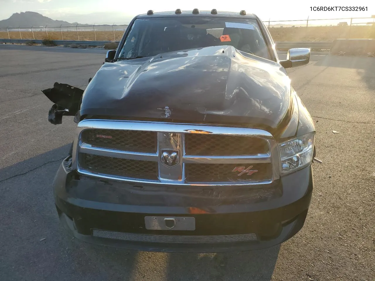 1C6RD6KT7CS332961 2012 Dodge Ram 1500 St