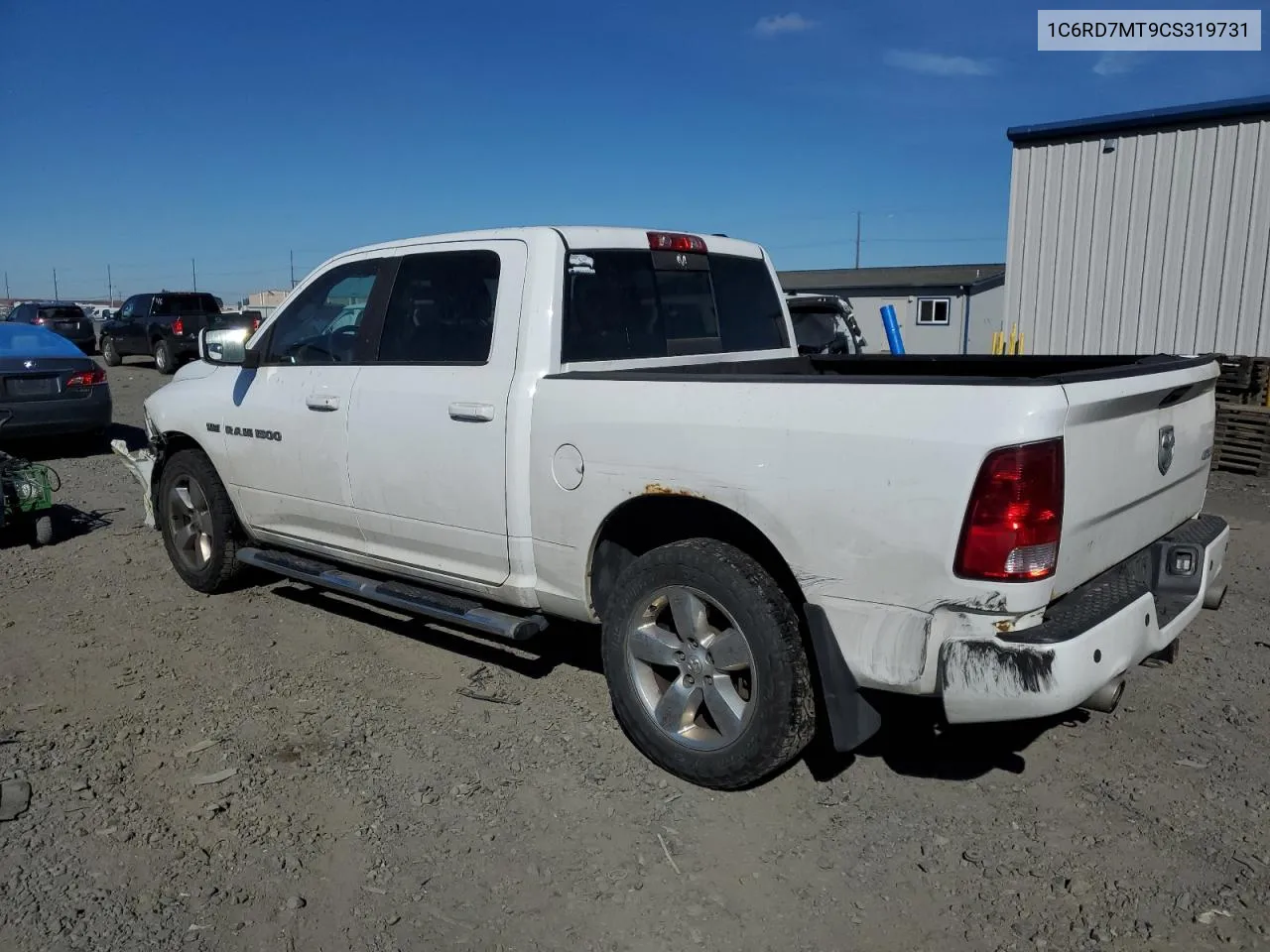 1C6RD7MT9CS319731 2012 Dodge Ram 1500 Sport