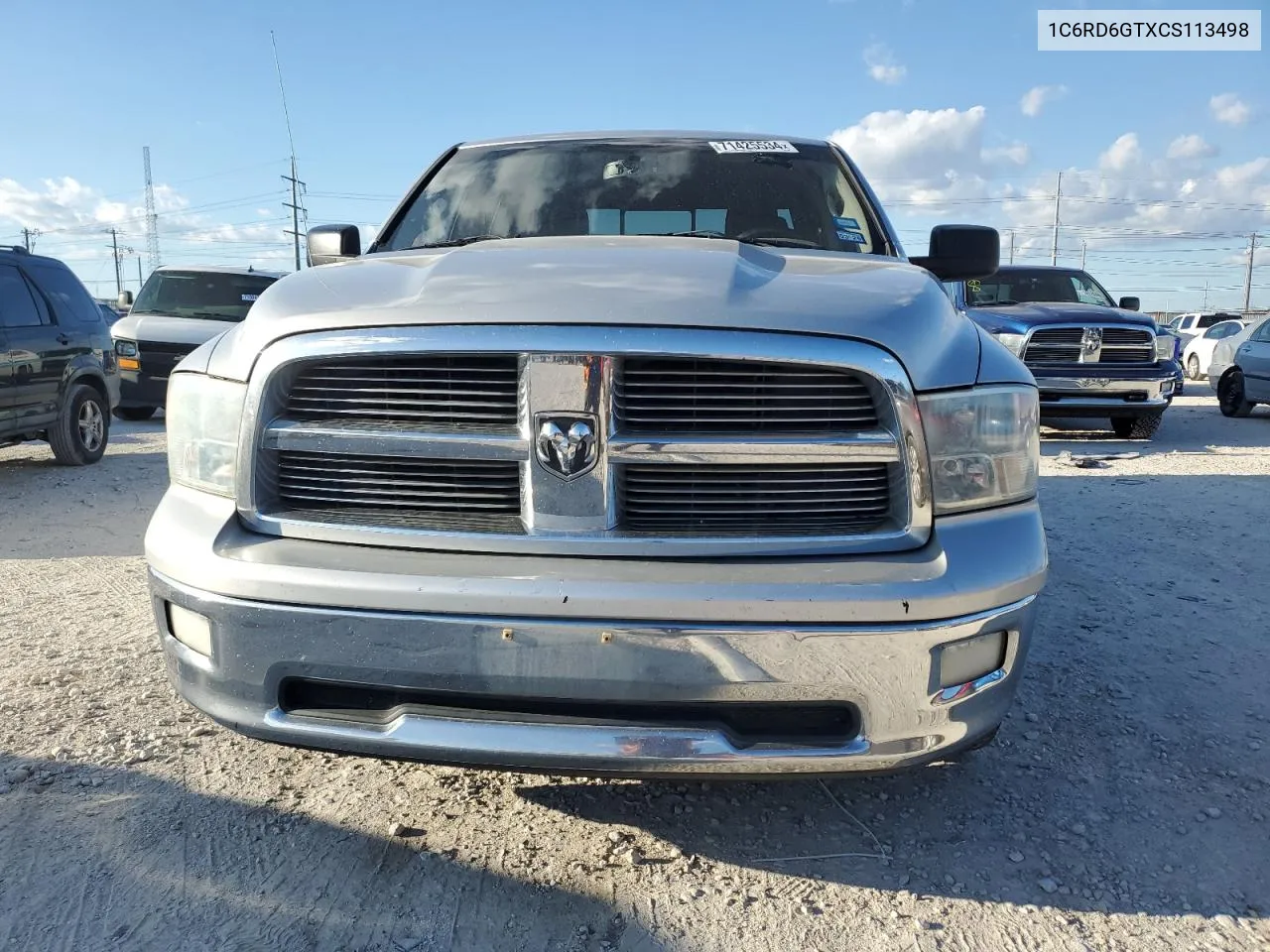 1C6RD6GTXCS113498 2012 Dodge Ram 1500 Slt