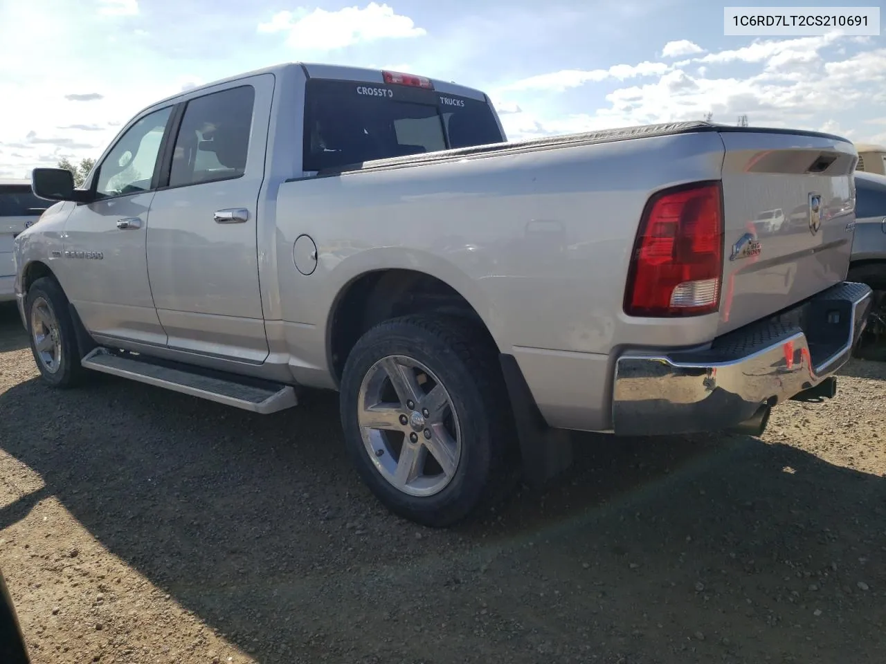 2012 Dodge Ram 1500 Slt VIN: 1C6RD7LT2CS210691 Lot: 72007894