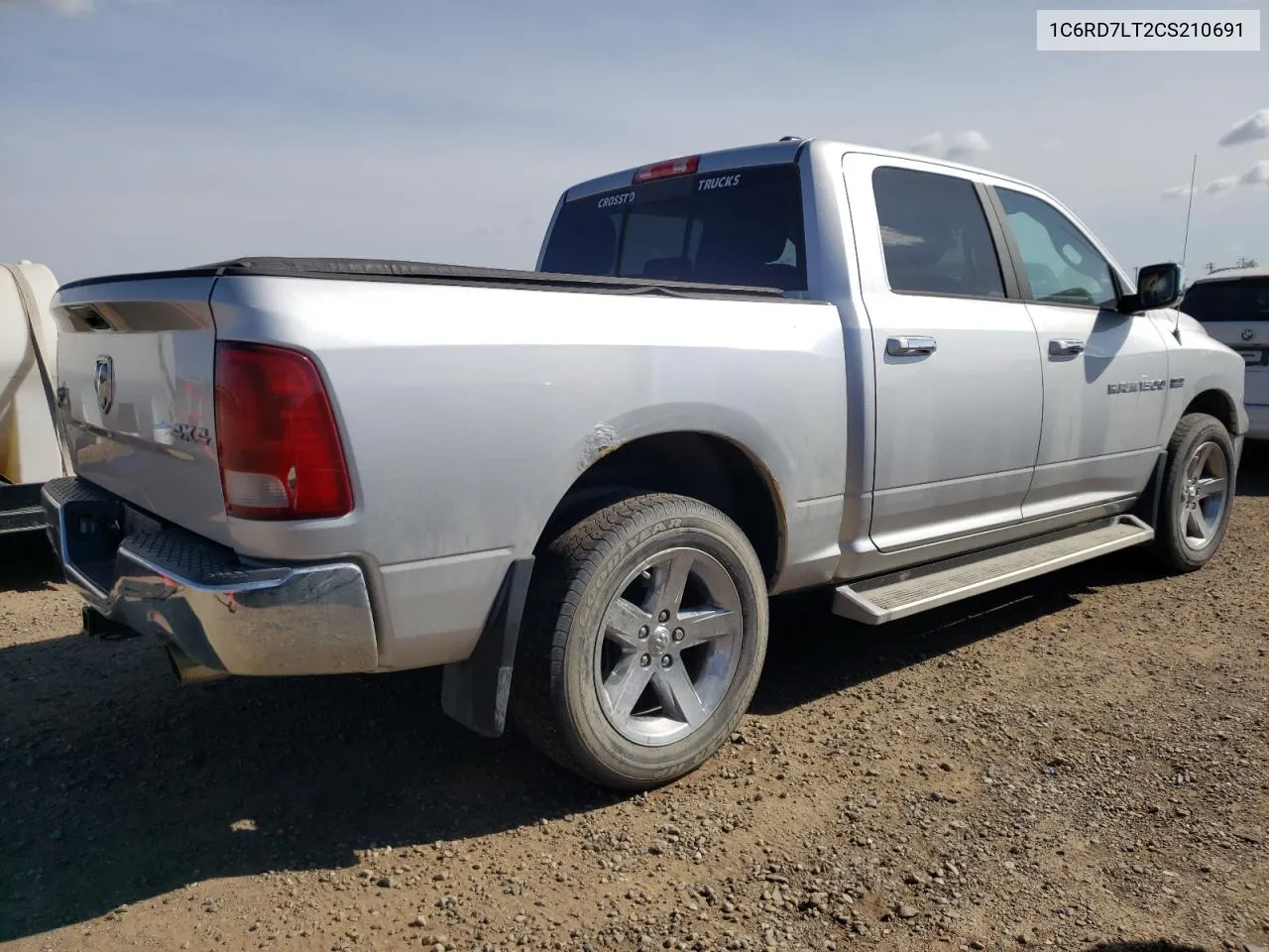 1C6RD7LT2CS210691 2012 Dodge Ram 1500 Slt