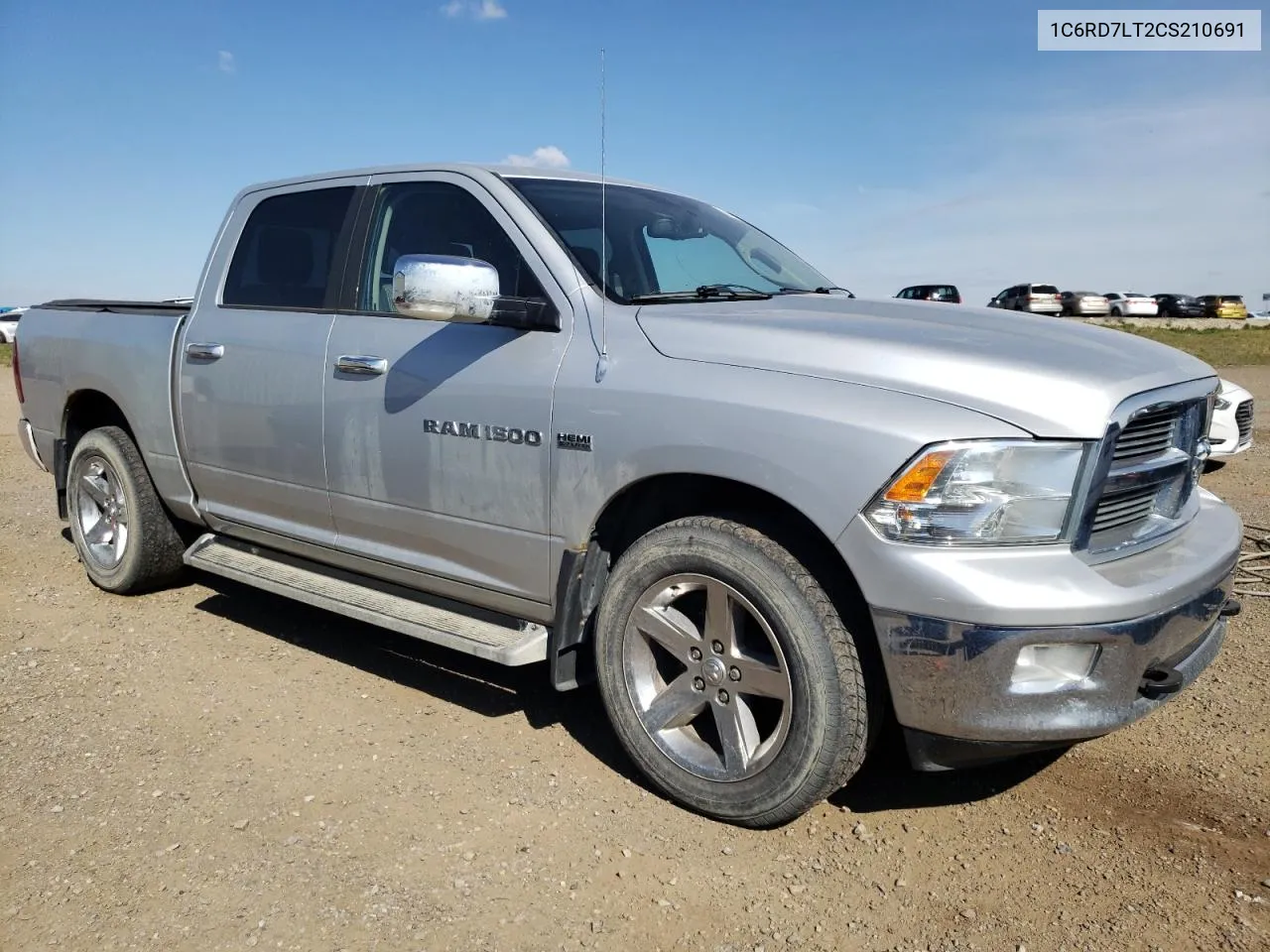 2012 Dodge Ram 1500 Slt VIN: 1C6RD7LT2CS210691 Lot: 72007894