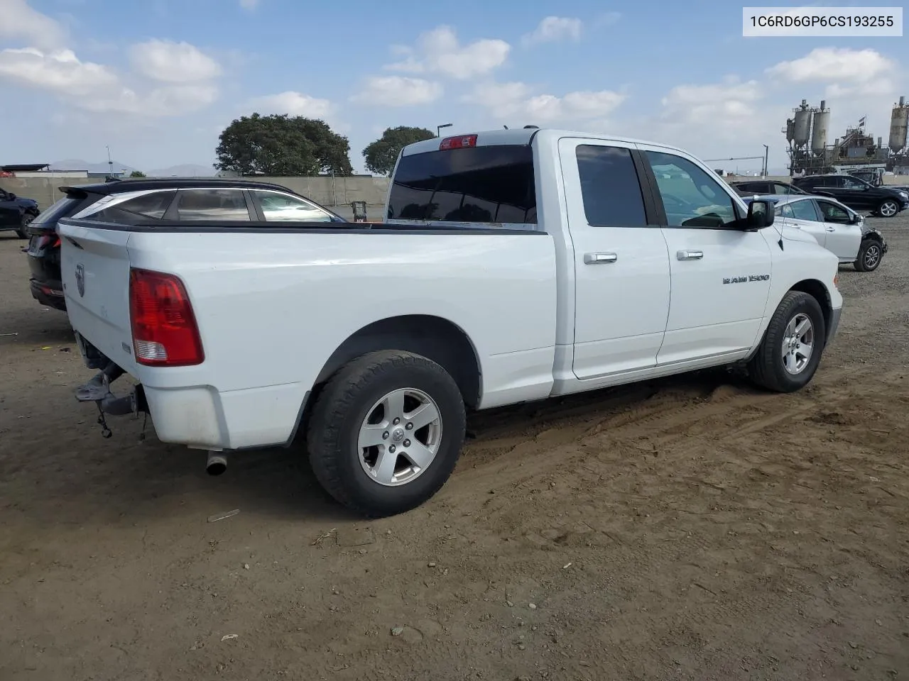 2012 Dodge Ram 1500 Slt VIN: 1C6RD6GP6CS193255 Lot: 72167444