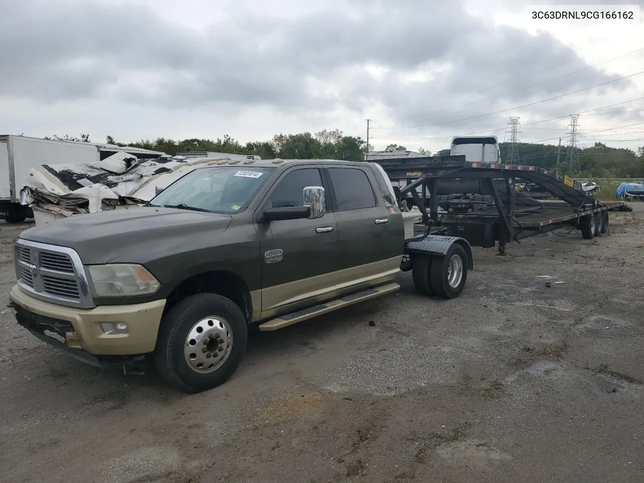 2012 Dodge Ram 3500 Longhorn VIN: 3C63DRNL9CG166162 Lot: 72501614