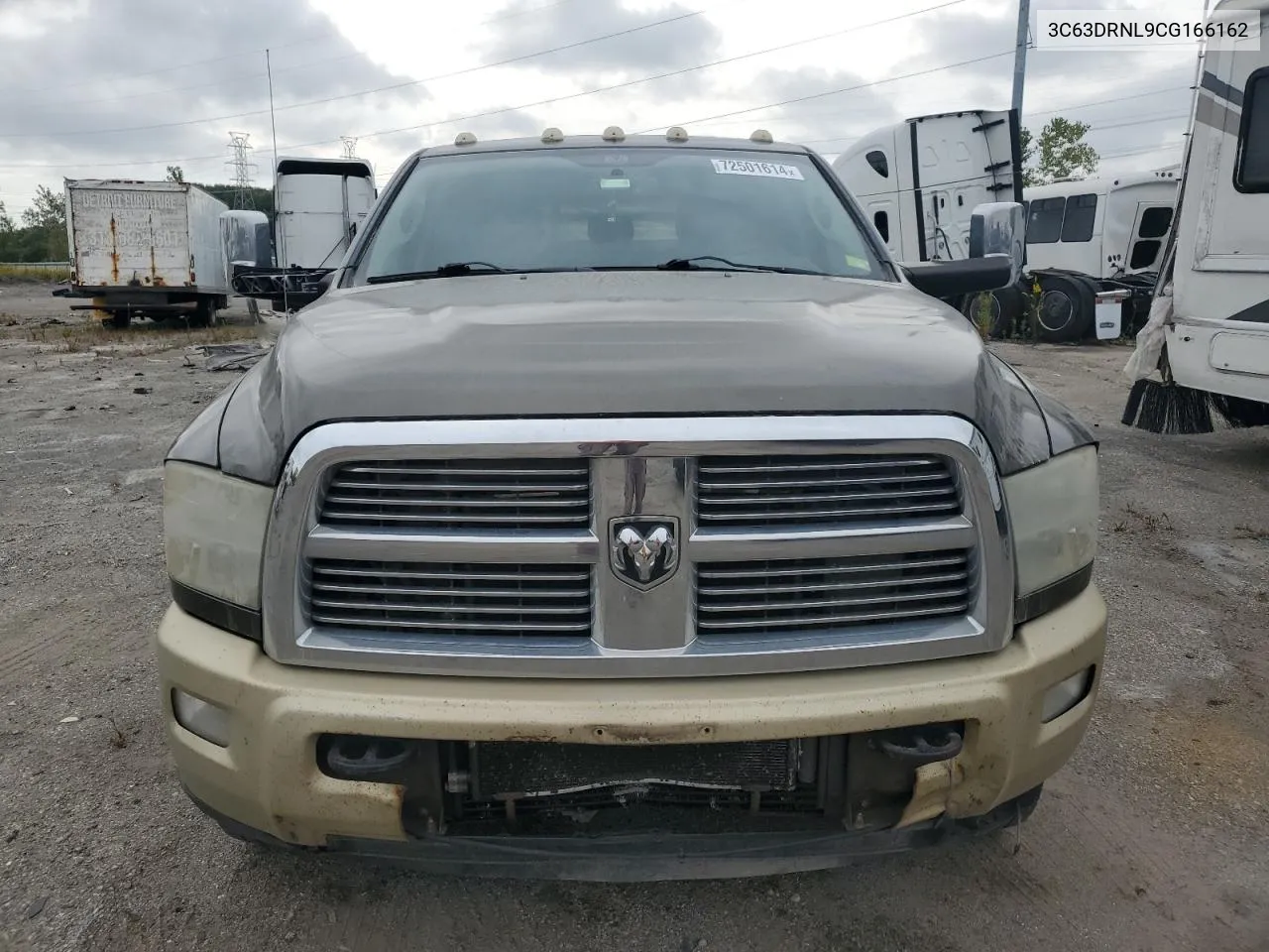 2012 Dodge Ram 3500 Longhorn VIN: 3C63DRNL9CG166162 Lot: 72501614