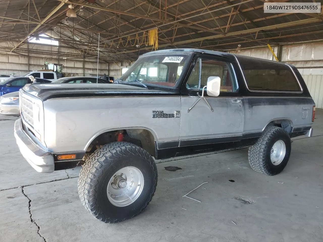 1983 Dodge Ramcharger Aw-100 VIN: 1B4GW12T9DS476555 Lot: 71463204