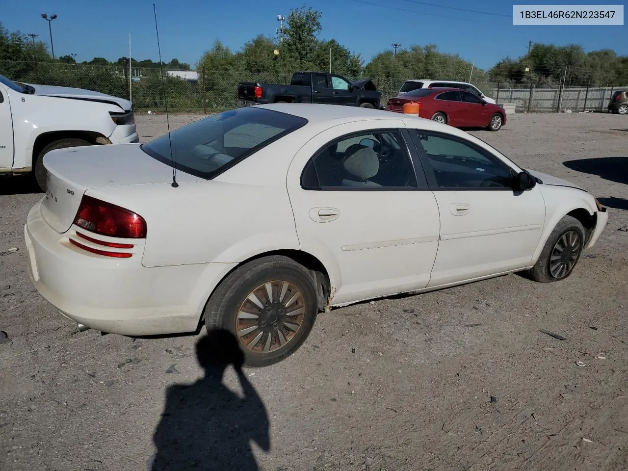 2002 Dodge Stratus Se Plus VIN: 1B3EL46R62N223547 Lot: 69969764