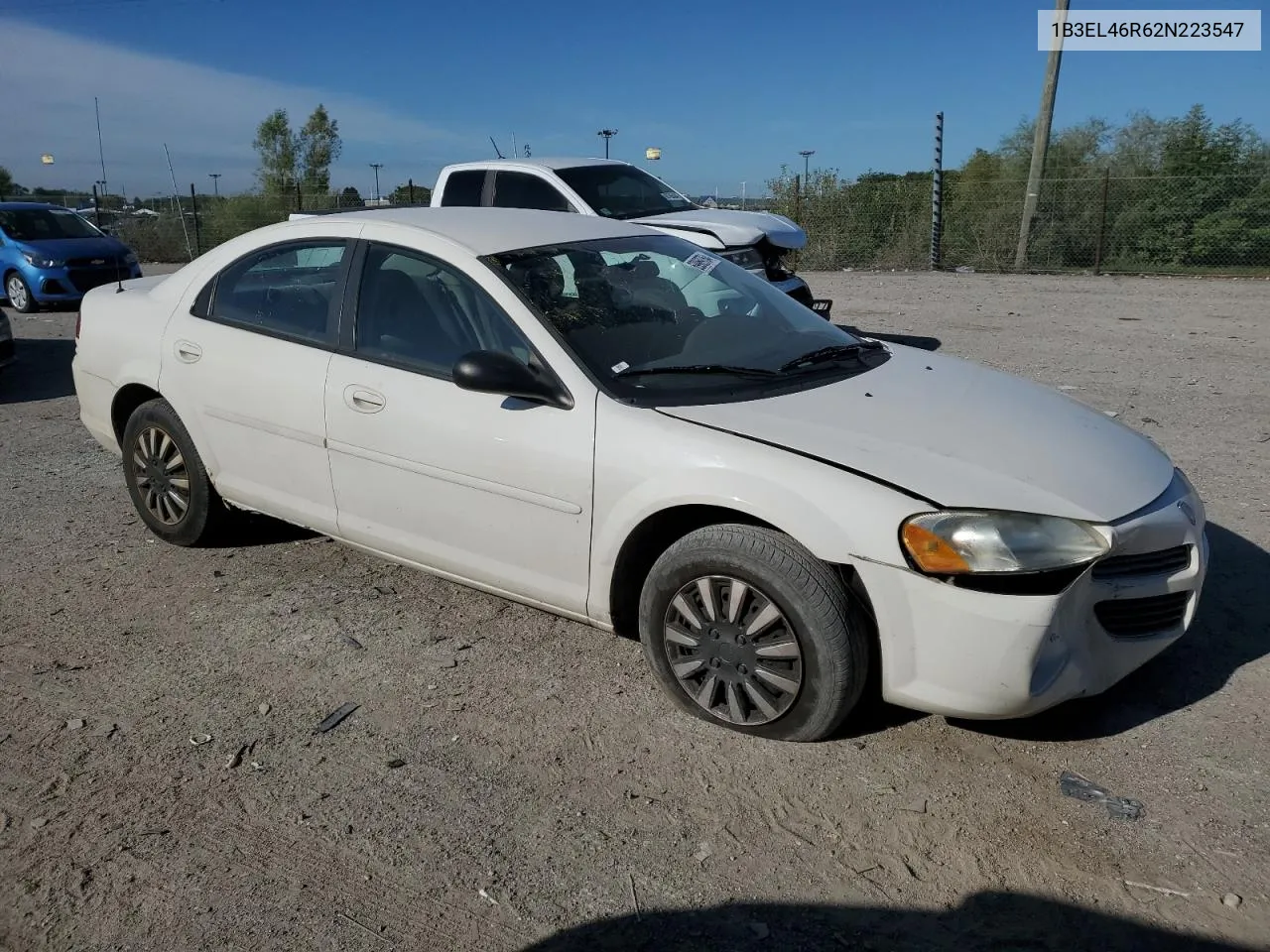 2002 Dodge Stratus Se Plus VIN: 1B3EL46R62N223547 Lot: 69969764