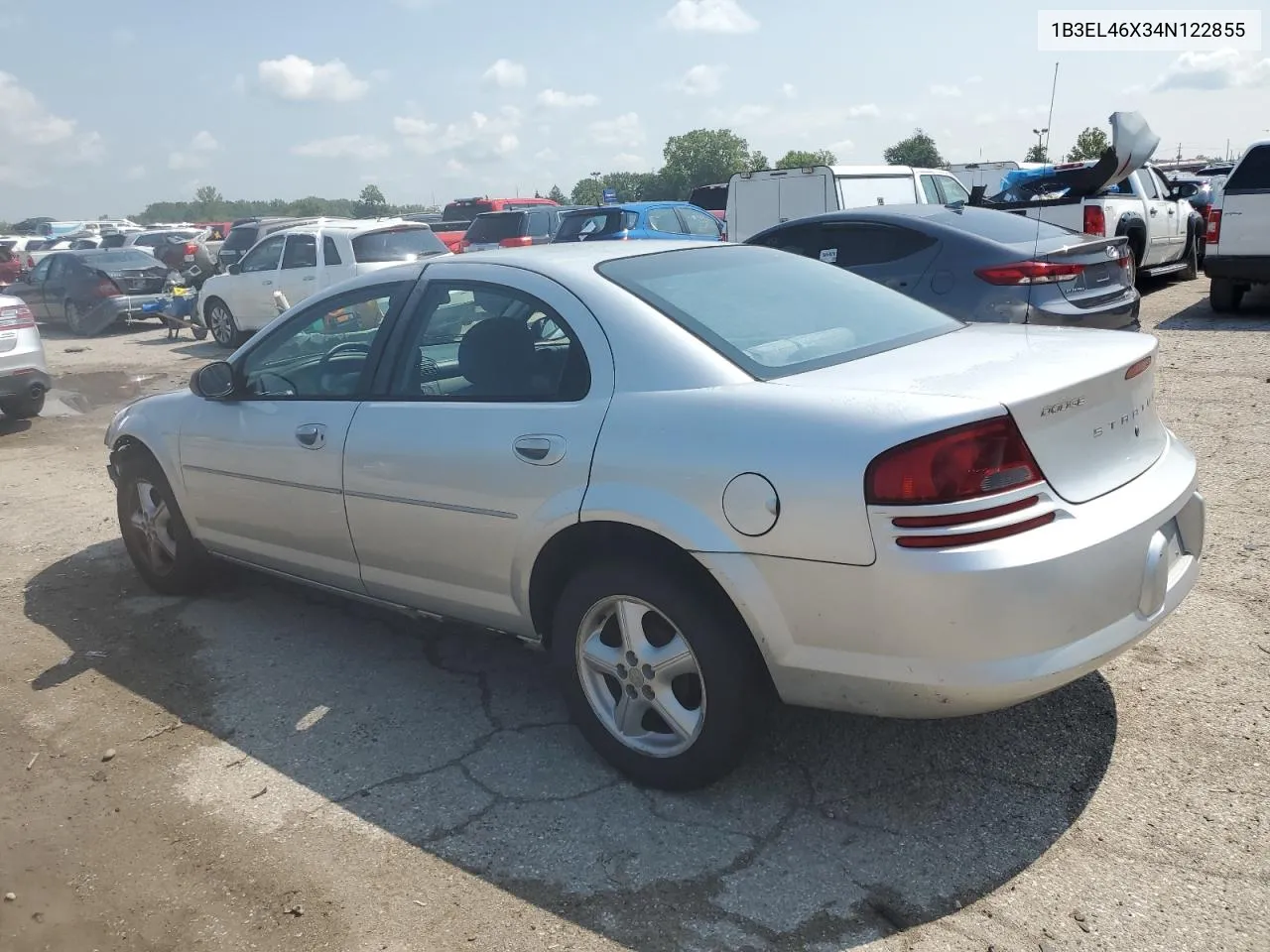 2004 Dodge Stratus Sxt VIN: 1B3EL46X34N122855 Lot: 62617914