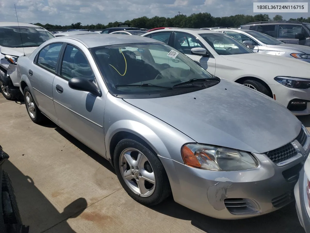 2004 Dodge Stratus Se VIN: 1B3EL36T24N116715 Lot: 71502654