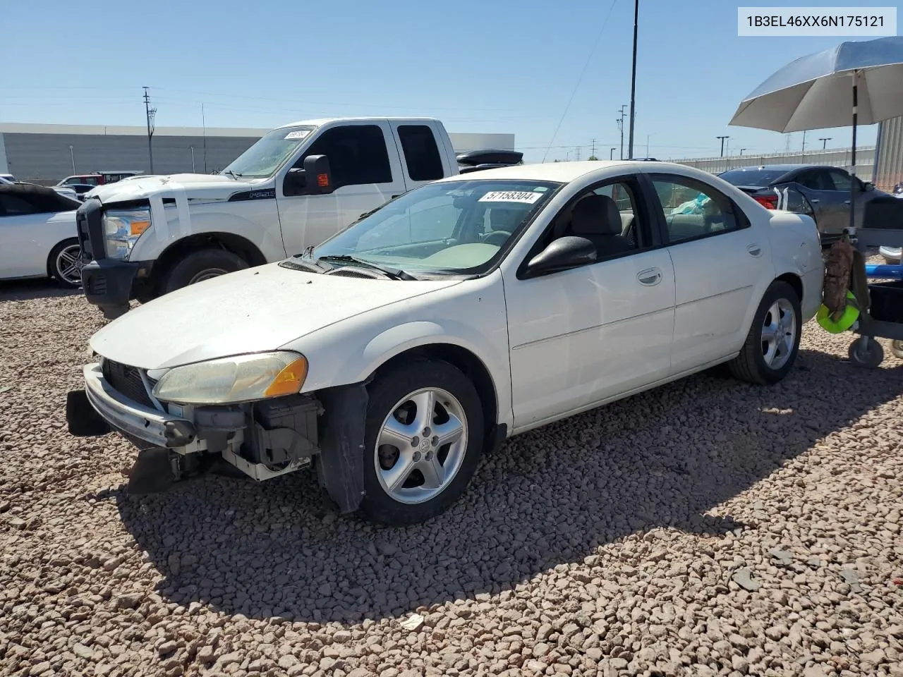 1B3EL46XX6N175121 2006 Dodge Stratus Sxt