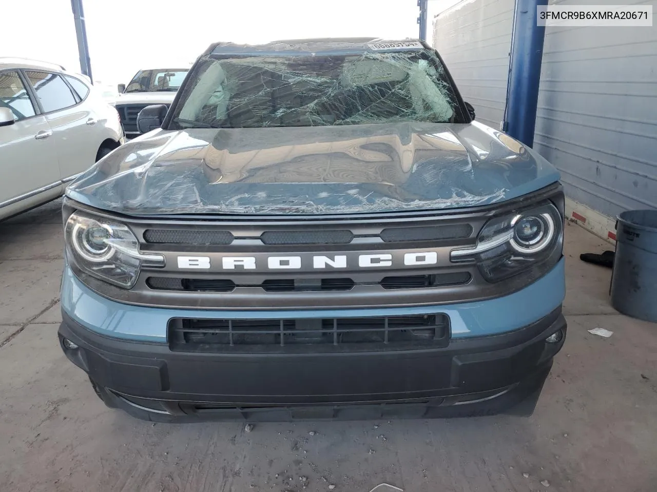 2021 Ford Bronco Sport Big Bend VIN: 3FMCR9B6XMRA20671 Lot: 68889734