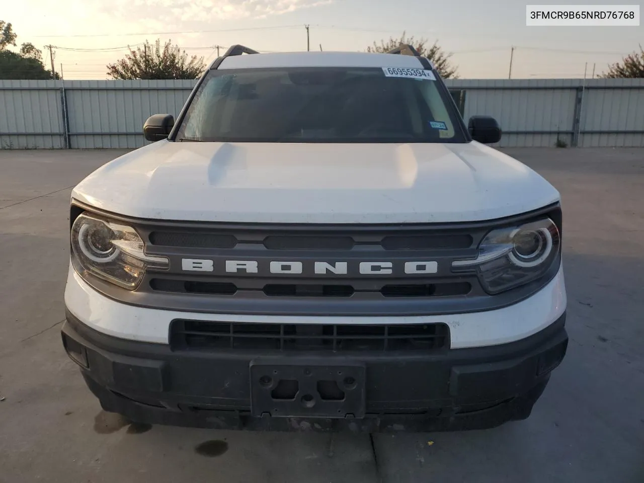 2022 Ford Bronco Sport Big Bend VIN: 3FMCR9B65NRD76768 Lot: 66955394