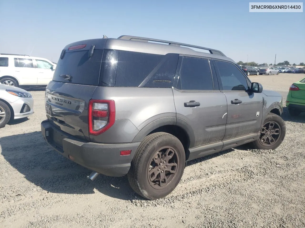 2022 Ford Bronco Sport Big Bend VIN: 3FMCR9B6XNRD14430 Lot: 68704374