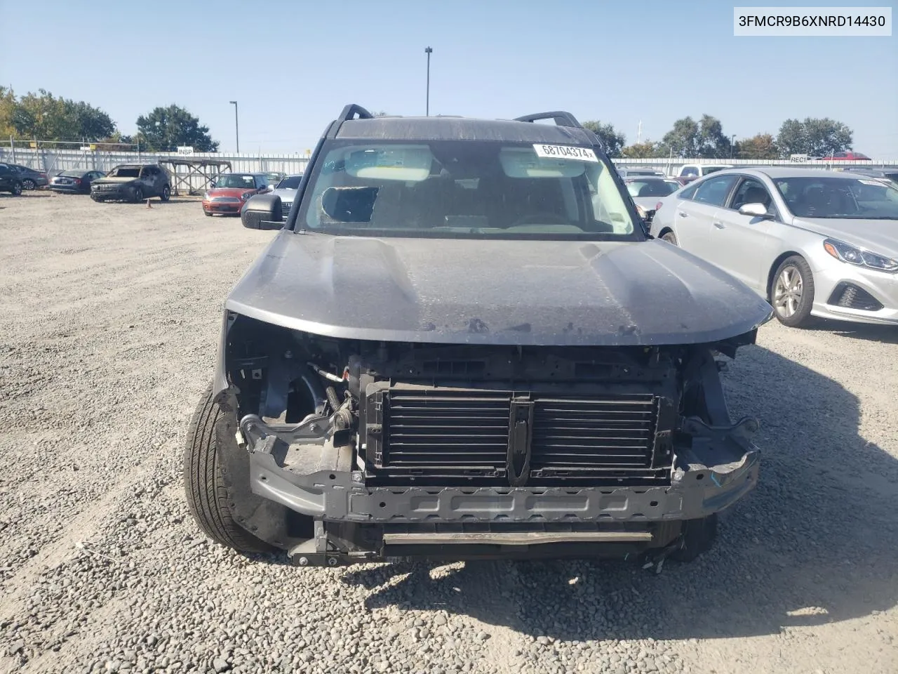 2022 Ford Bronco Sport Big Bend VIN: 3FMCR9B6XNRD14430 Lot: 68704374