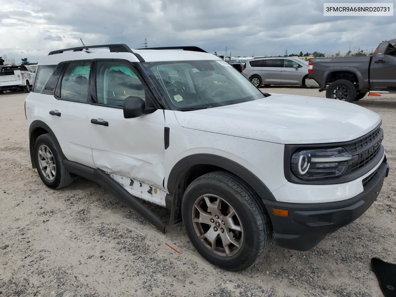 2022 Ford Bronco Sport VIN: 3FMCR9A68NRD20731 Lot: 70874004