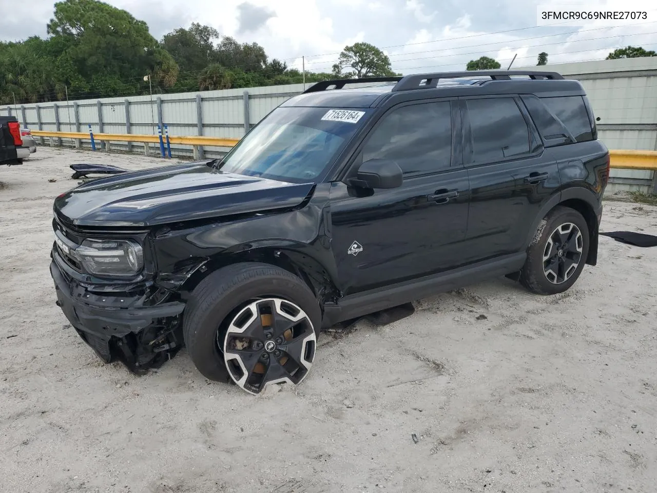 2022 Ford Bronco Sport Outer Banks VIN: 3FMCR9C69NRE27073 Lot: 71526164