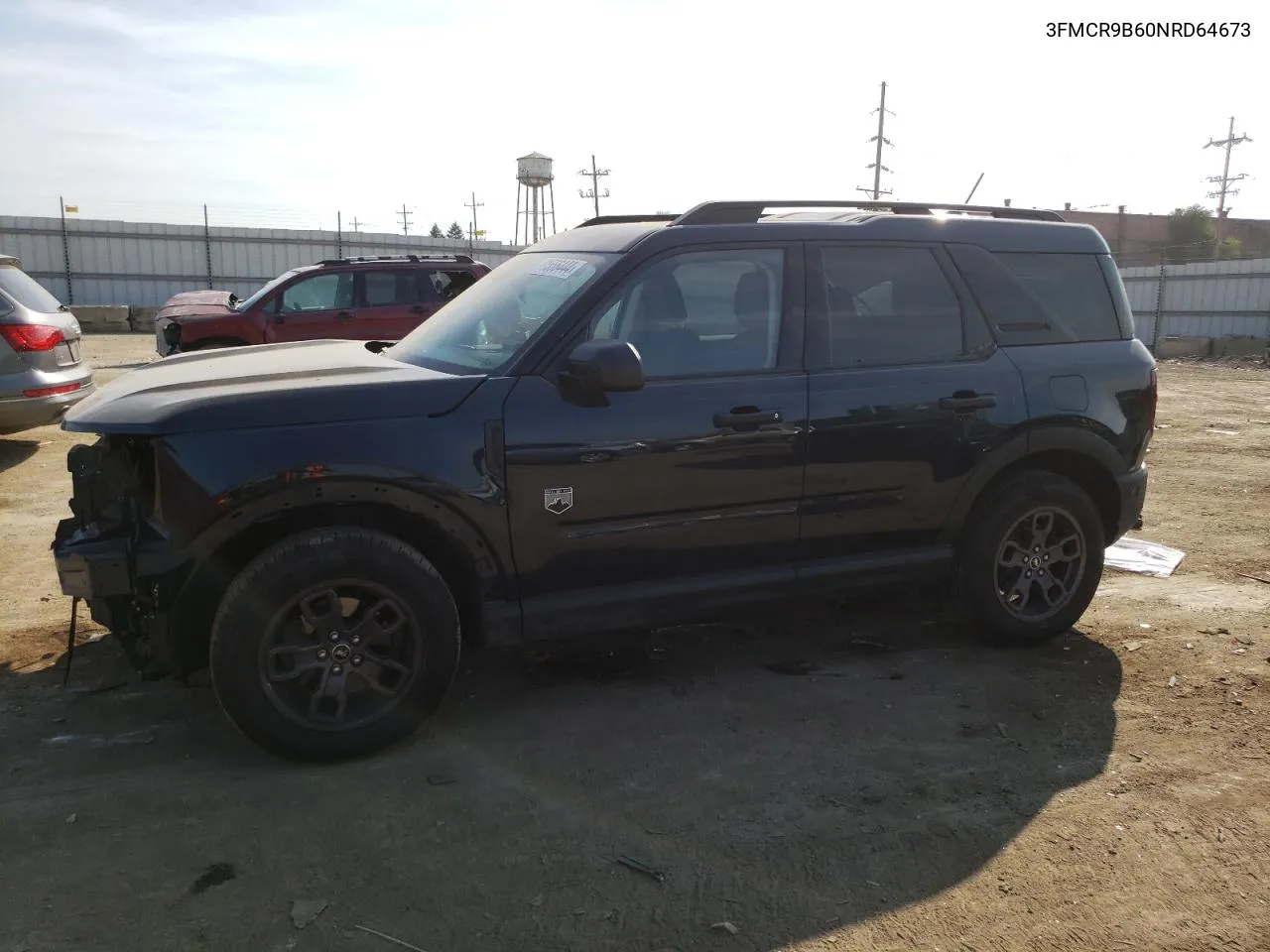 2022 Ford Bronco Sport Big Bend VIN: 3FMCR9B60NRD64673 Lot: 71556444