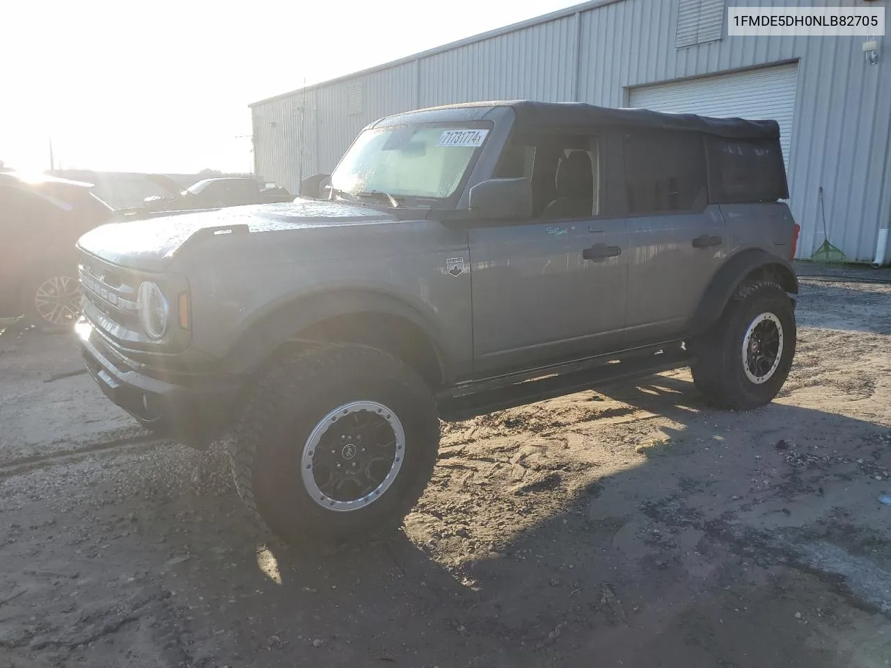 2022 Ford Bronco Base VIN: 1FMDE5DH0NLB82705 Lot: 71731774