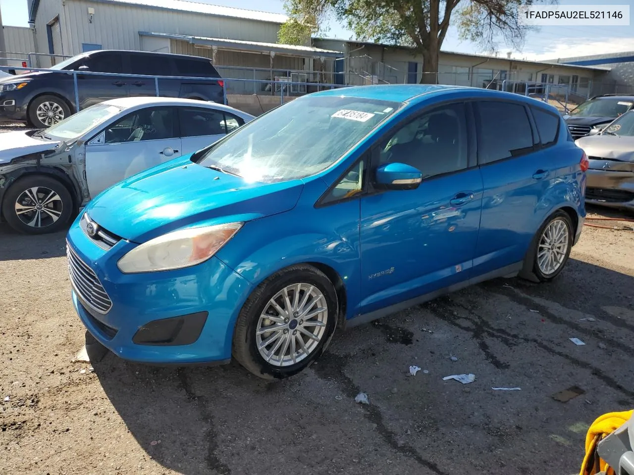 2014 Ford C-Max Se VIN: 1FADP5AU2EL521146 Lot: 64235184