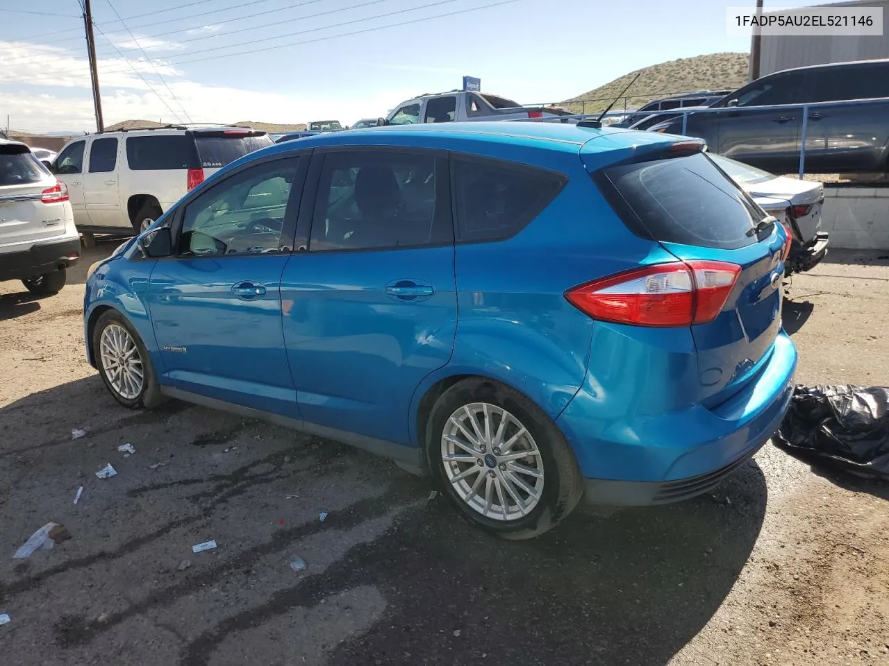 2014 Ford C-Max Se VIN: 1FADP5AU2EL521146 Lot: 64235184