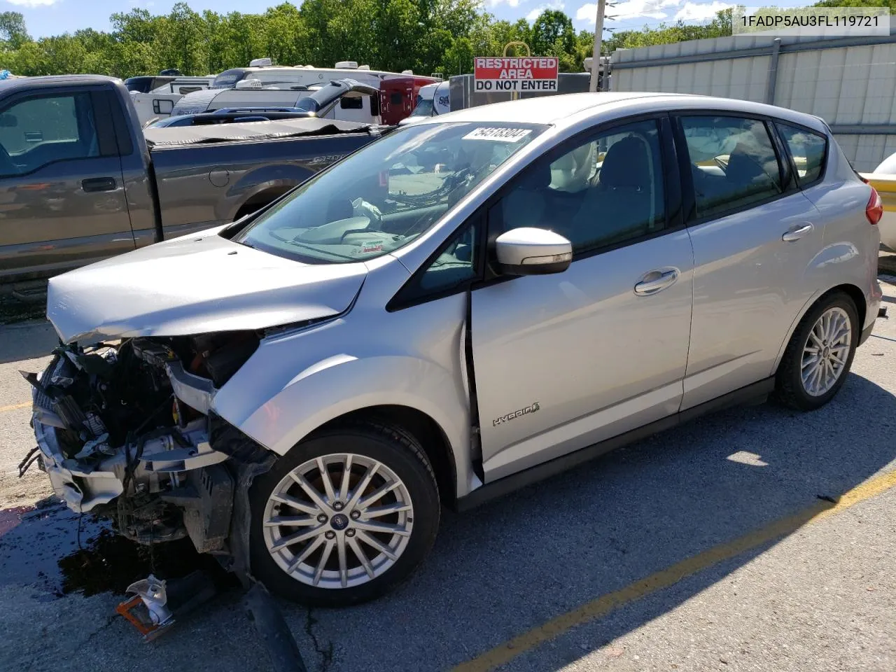 2015 Ford C-Max Se VIN: 1FADP5AU3FL119721 Lot: 54518304