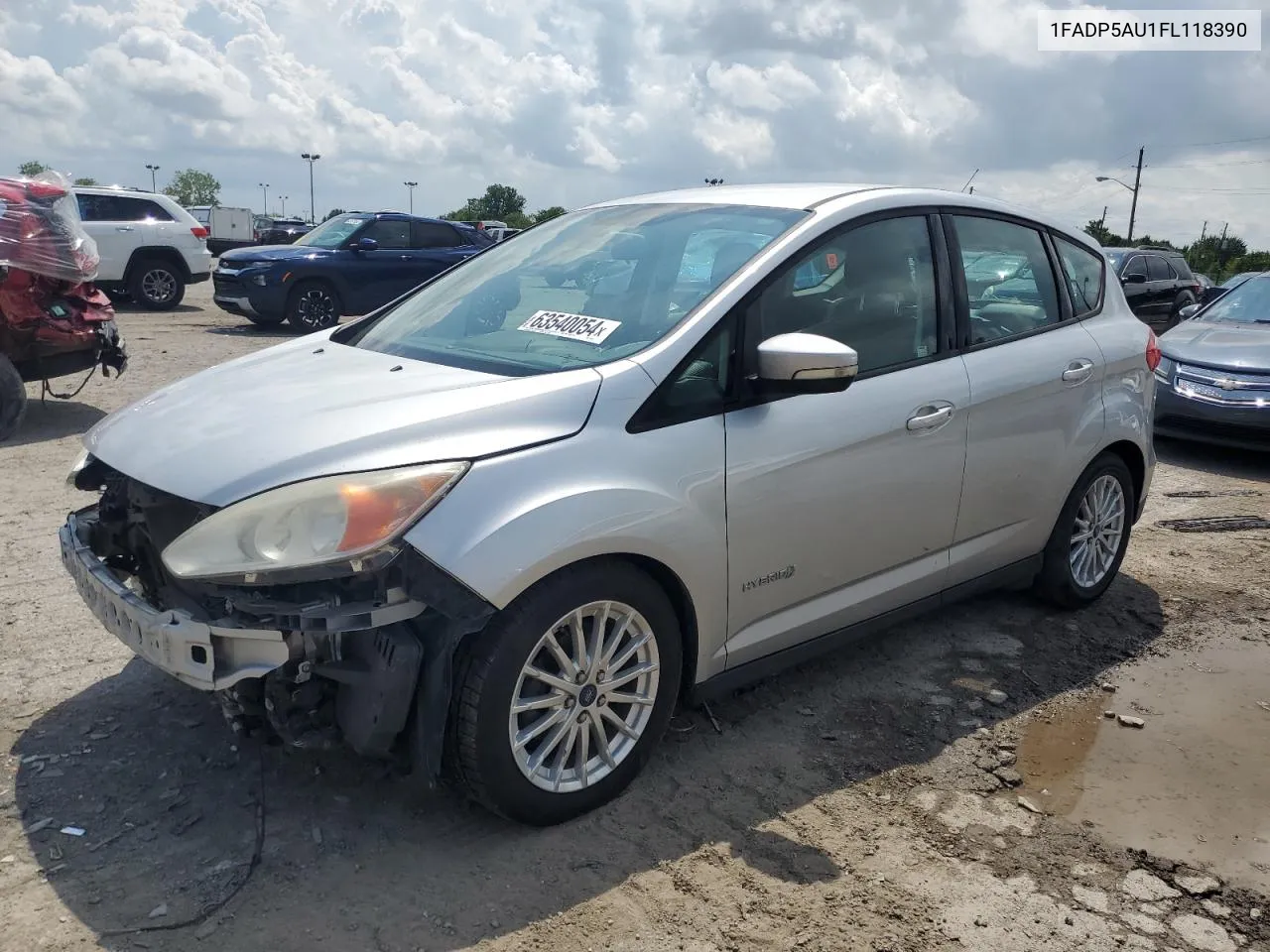 2015 Ford C-Max Se VIN: 1FADP5AU1FL118390 Lot: 63540054