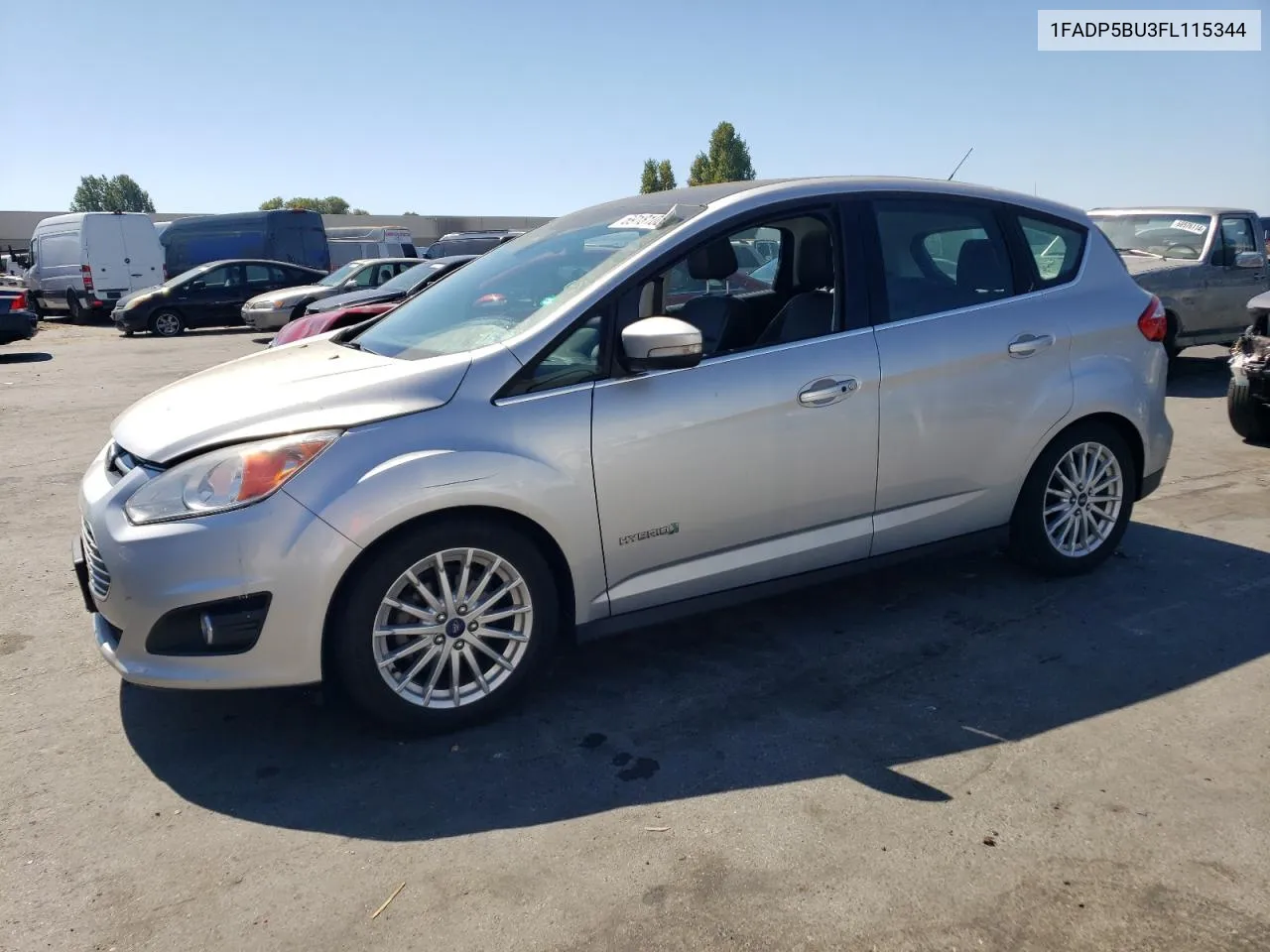 2015 Ford C-Max Sel VIN: 1FADP5BU3FL115344 Lot: 69181004