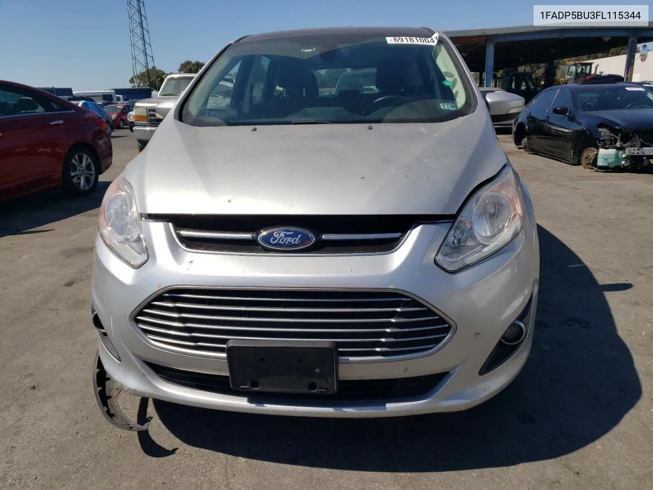 2015 Ford C-Max Sel VIN: 1FADP5BU3FL115344 Lot: 69181004